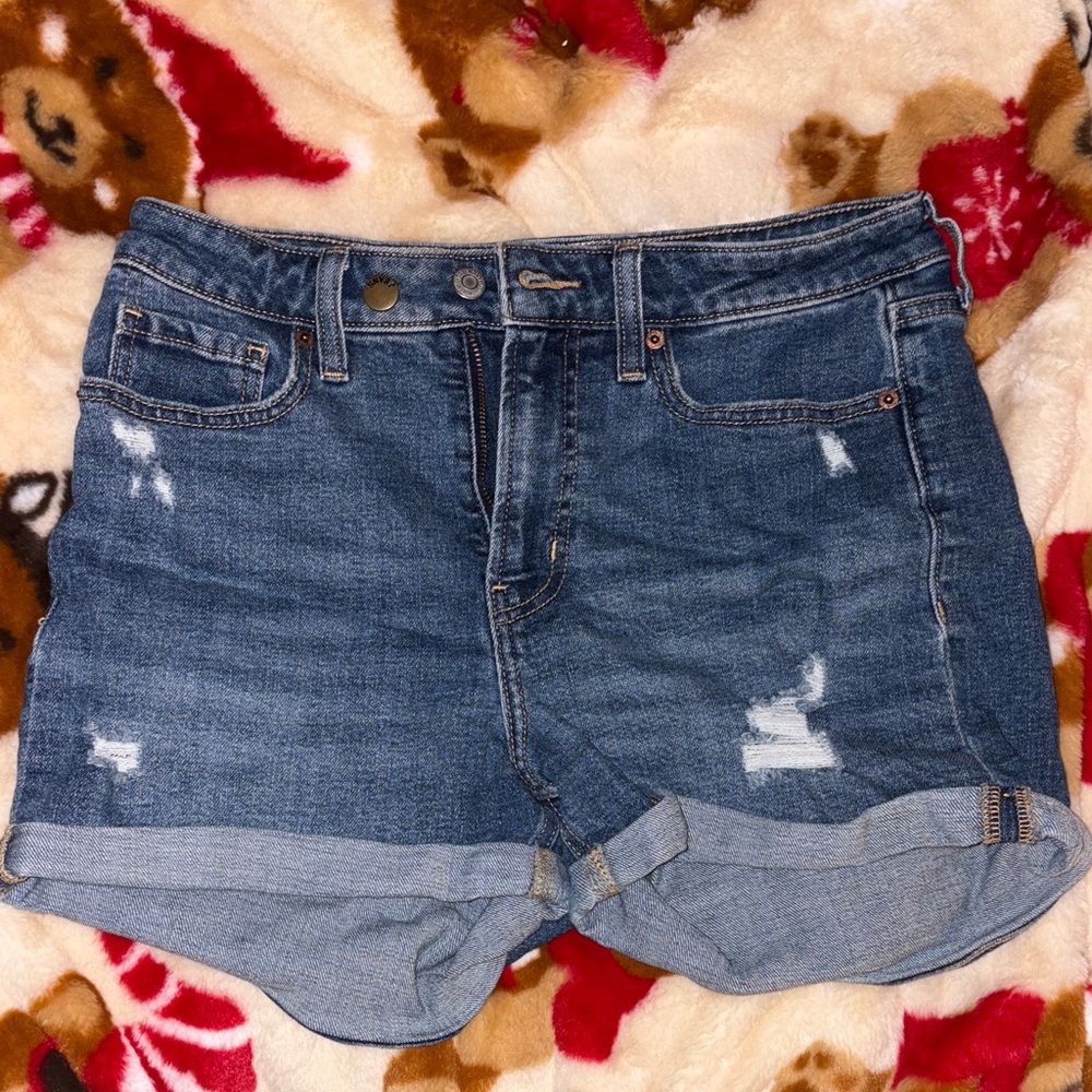 Old Navy Dark Blue Jean Shorts